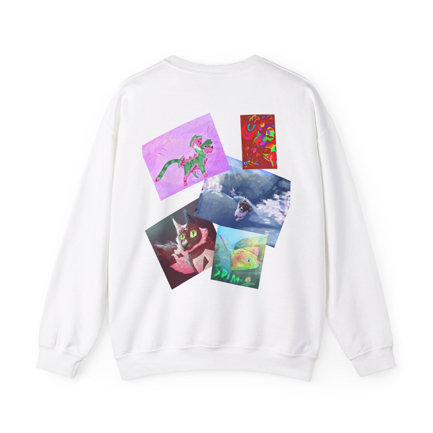 A ton of my art Unisex Heavy Blend™ Crewneck Sweatshirt